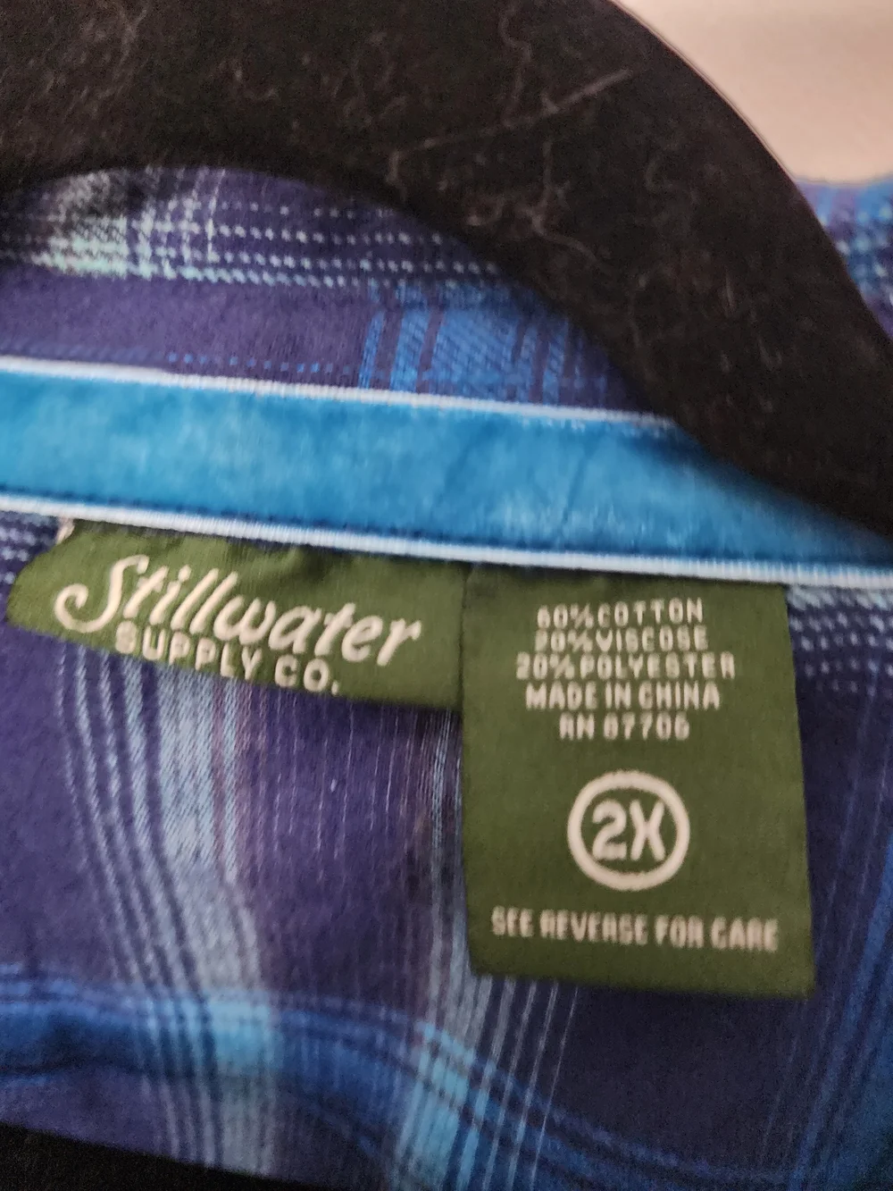 Stillwater Supply Flannel Plaid Button Down Shirt